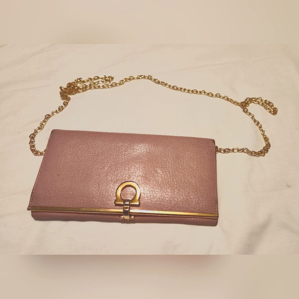 Ferragamo Pink Leather  Wallet